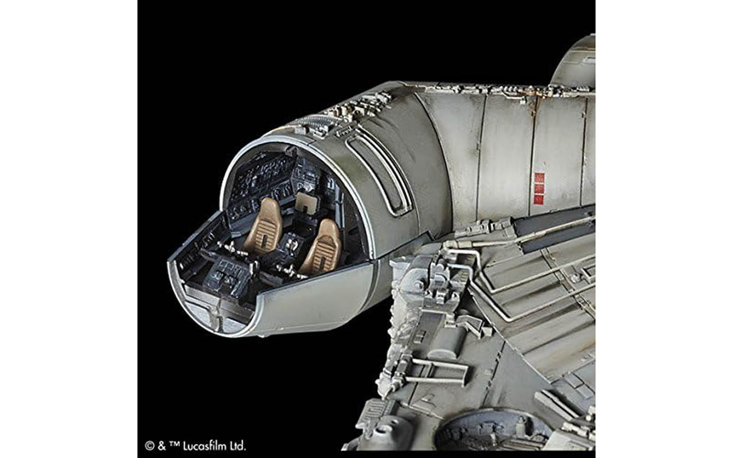 1/72 Perfect Grade Millenium Falcon Snap-Together Plastic Model Kit (BAN2375614)