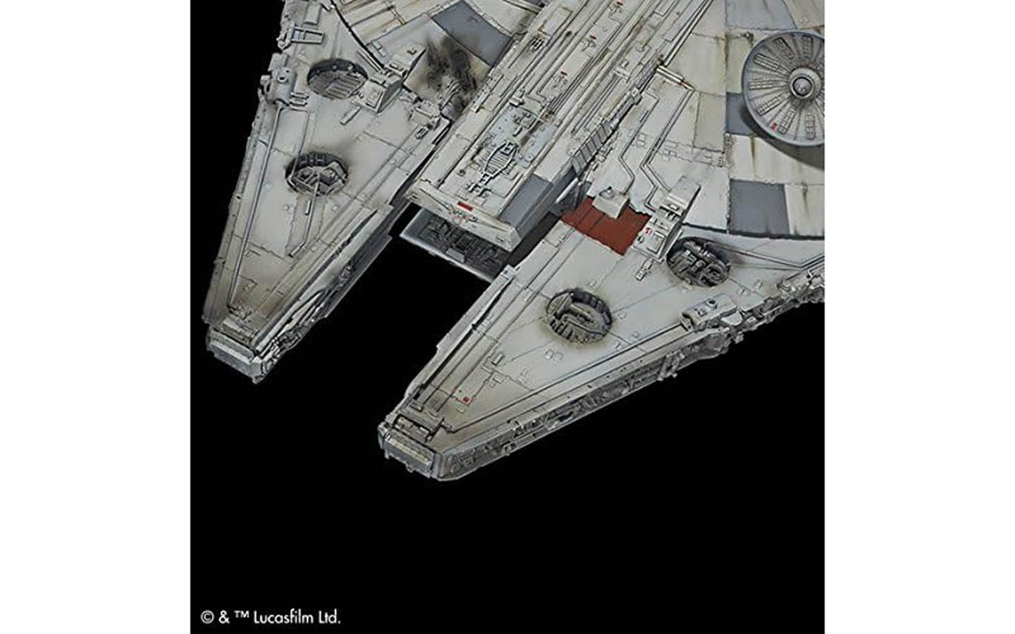 1/72 Perfect Grade Millenium Falcon Snap-Together Plastic Model Kit (BAN2375614)