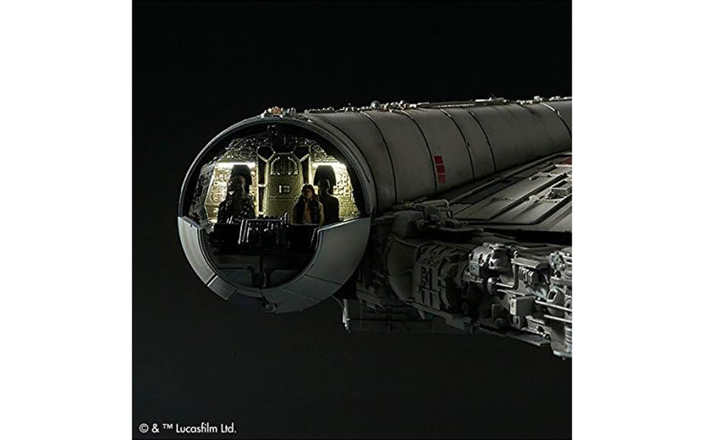 1/72 Perfect Grade Millenium Falcon Snap-Together Plastic Model Kit (BAN2375614)