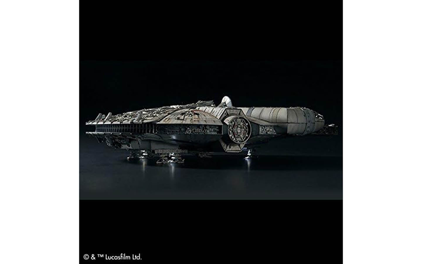 1/72 Perfect Grade Millenium Falcon Snap-Together Plastic Model Kit (BAN2375614)