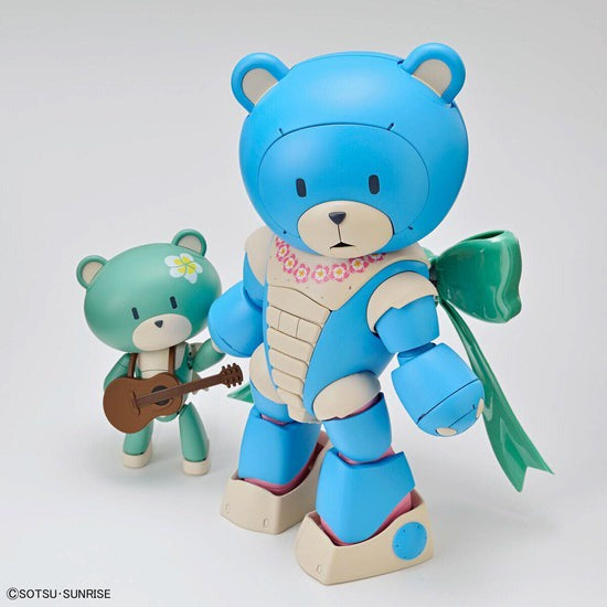 1/144 HGGBM #09 Beargguy Ohana and AloHaro from Gundam Build Metaverse Snap-Together Plastic Model Kit (BAS2692443)