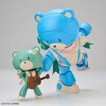 1/144 HGGBM #09 Beargguy Ohana and AloHaro from Gundam Build Metaverse Snap-Together Plastic Model Kit (BAS2692443)