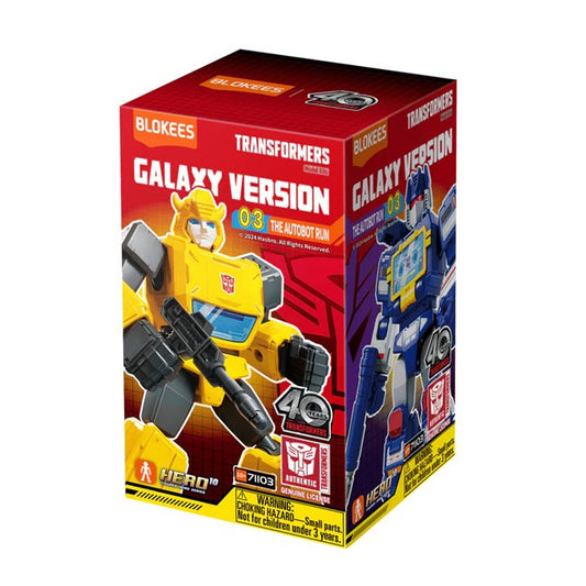 Transformers Galaxy Version 03 The Autobot Run Blind Box Snap Together Plastic Model Kit (BKE71103)