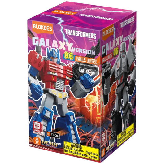 Transformers Galaxy Version 06 Parallel Universe Blind Box Snap Together Plastic Model Kit (BKE71106)
