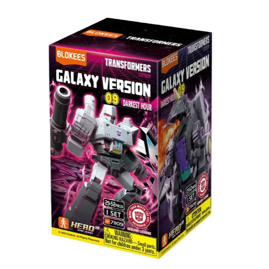 Transformers Galaxy Version 09 Darkest Hour Blind Box Snap Together Plastic Model Kit (BKE71109)