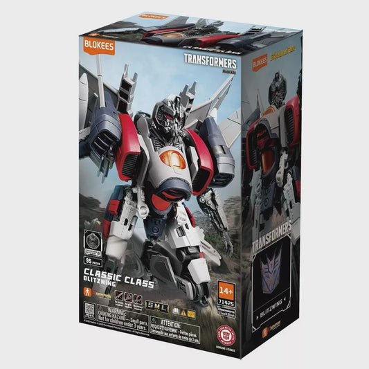 Blitzwing from Transformers Classic Class Snap Together Plastic Model Kit (BKE71425)