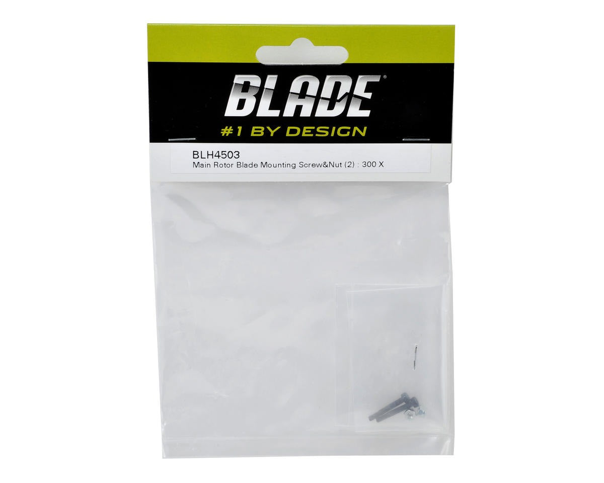 Main Rotor Blade Mounting Screw and Nut Set for Helicopters (BLH4503)