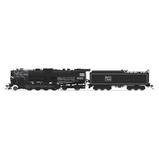 HO B&M 2-8-4 Berkshire T1b Steam Locomotive #4024 with 6-Axle Tender (BLI7797)