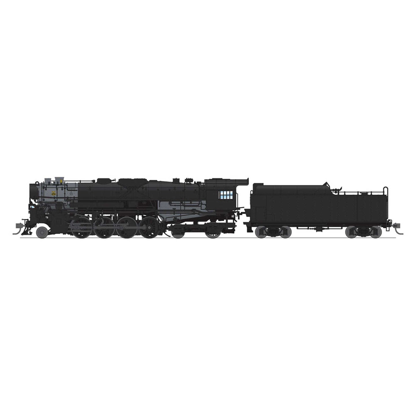 HO B&M 2-8-4 Berkshire T1b Steam Locomotive #4023 with 6-Axle Tender (BLI7886)