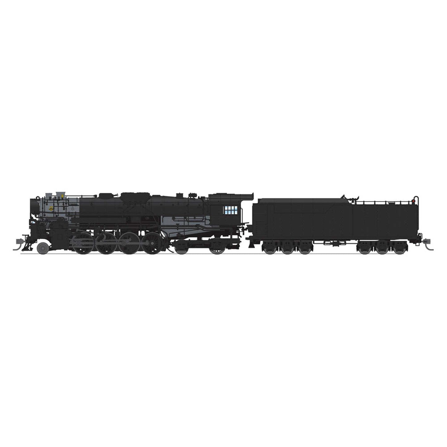 HO B&M 2-8-4 Berkshire T1b Steam Locomotive #4024 with 6-Axle Tender (BLI7887)