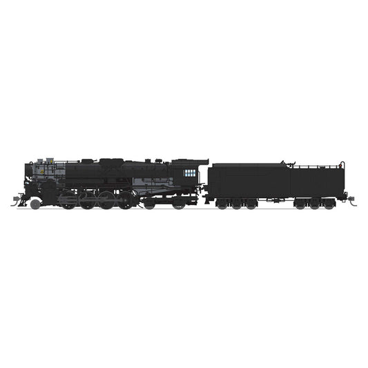 HO B&M 2-8-4 Berkshire T1b Steam Locomotive #4024 with 6-Axle Tender (BLI7887)