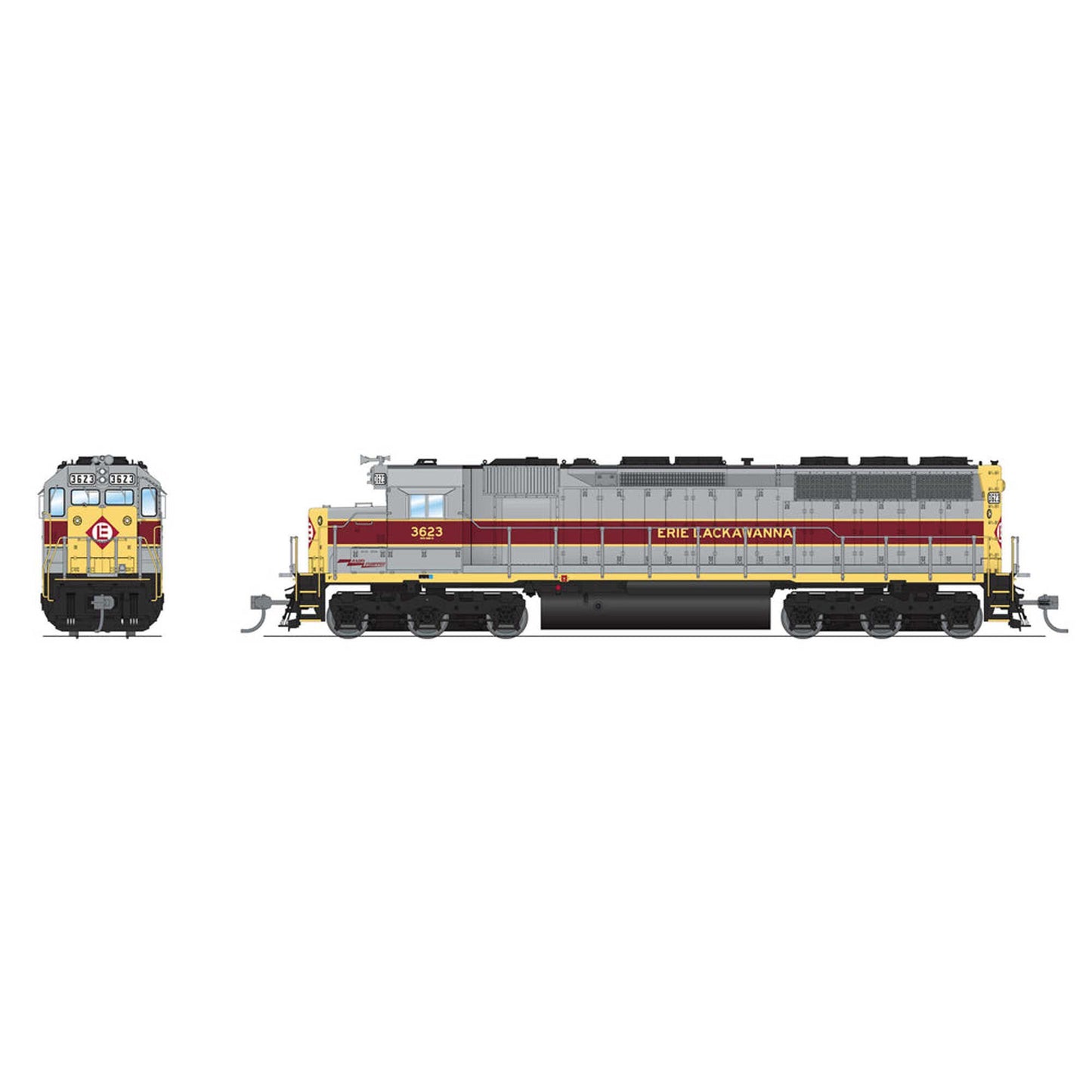 HO EMD SD45 Locomotive EL 3628 with Paragon4 Sound (BLI7935)