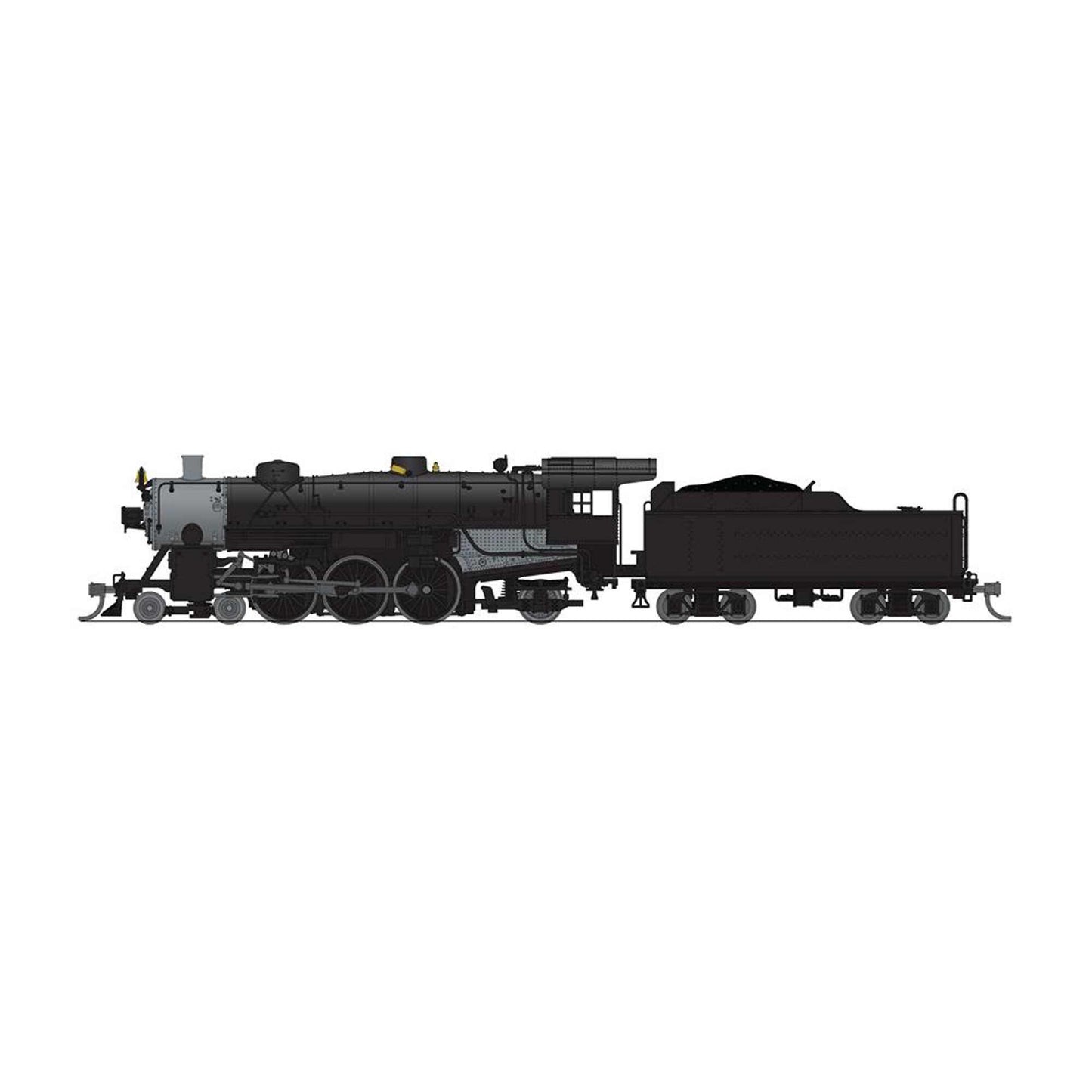 N USRA Light Pacific 4-6-2 Steam Locomotive Unlettered with Paragon4 (BLI8016)
