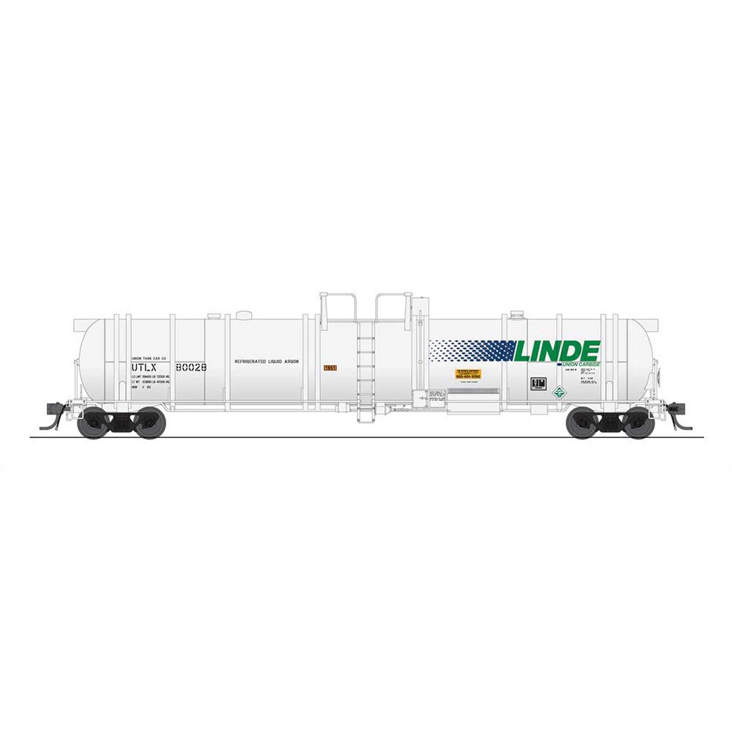 HO Cryogenic Tank Car Linde Type C (BLI8045)