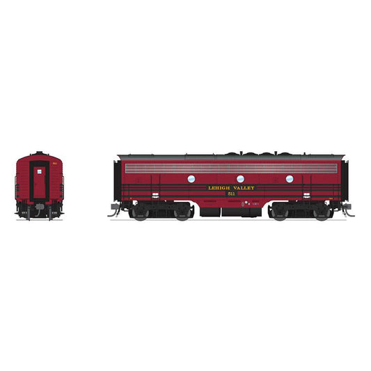 HO EMD F3B Locomotive LV 513 Cornell Red Black Stripes with Paragon4 (BLI8173)