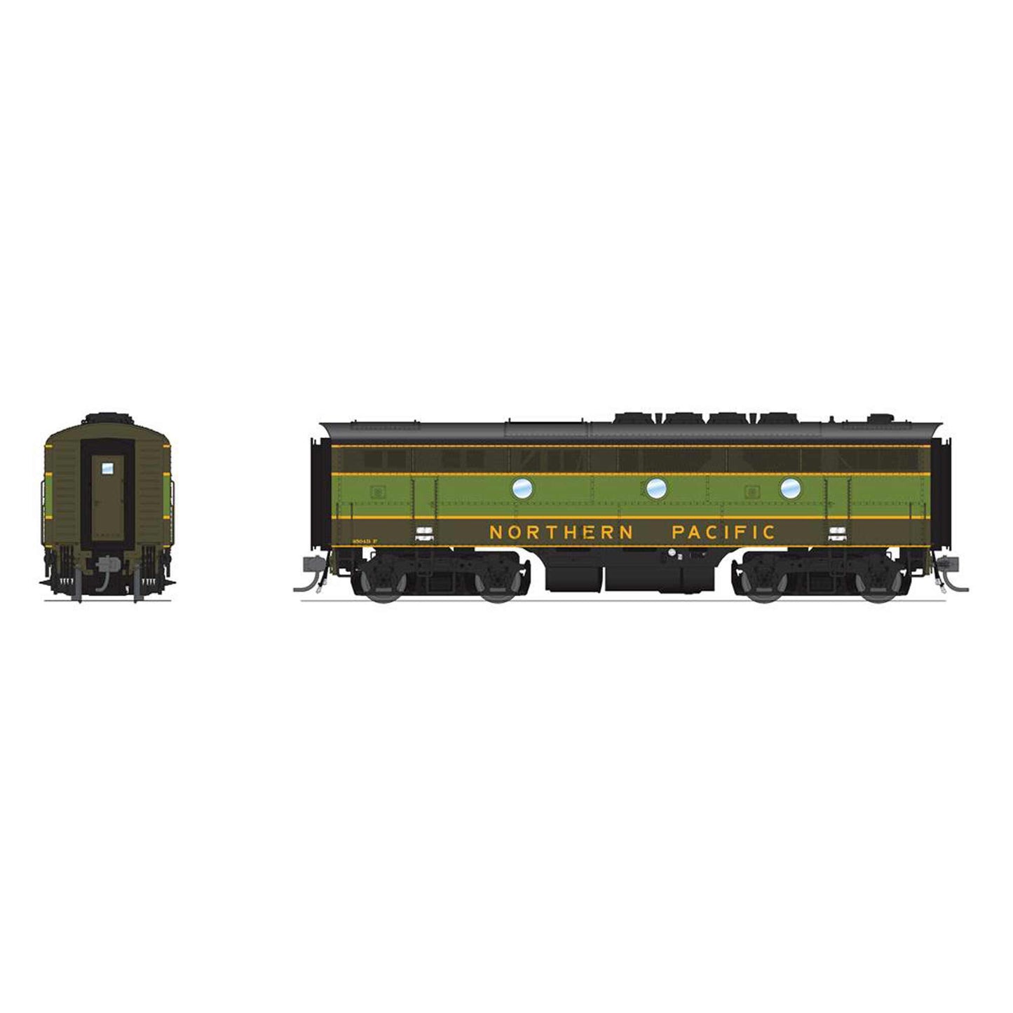 HO EMD F3B Locomotive NP 6504C Streamliner with Paragon4 Sound (BLI8174)