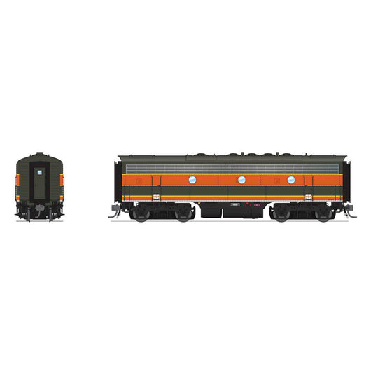 HO EMD F7B Locomotive GN 454C As-Delivered Empire with Paragon4 (BLI8206)