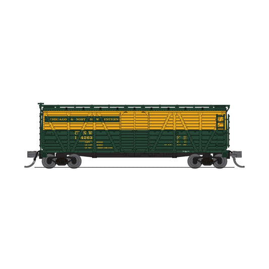N 40' Wood Stock Car, C&NW (BLI8482)