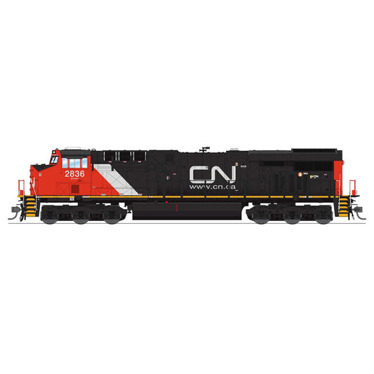 HO GE ES44AC Locomotive CN #2849 Website Scheme (BLI8553)