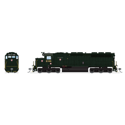 HO EMD SD45 Locomotive PRR 6146 Brunswick Green (BLI9007)