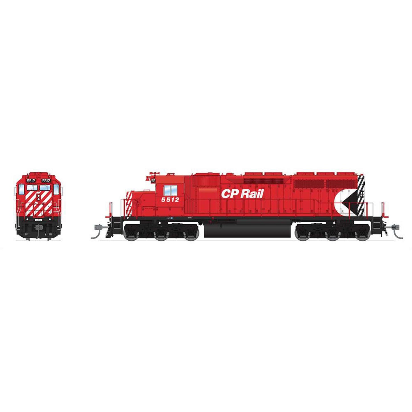 HO EMD SD40 Locomotive CP 5542 PacMan Scheme (BLI9037)