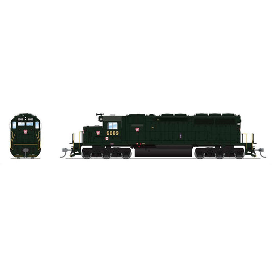 HO EMD SD40 Locomotive PRR 6089 DGLE (BLI9042)