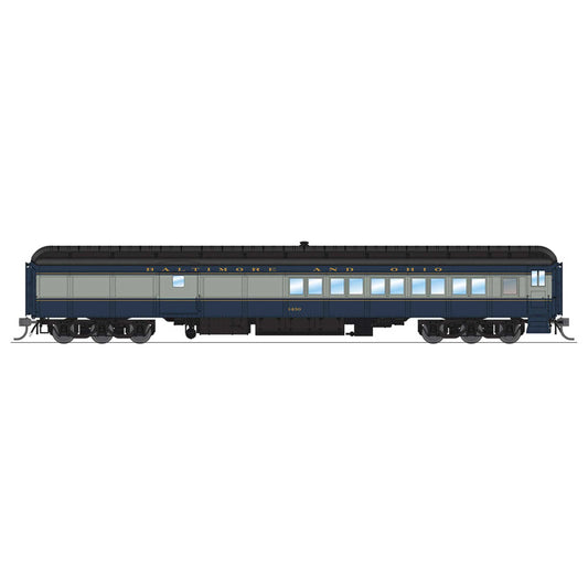 HO Scale B&O Coach-Baggage Combine #1497 (BLI9113)