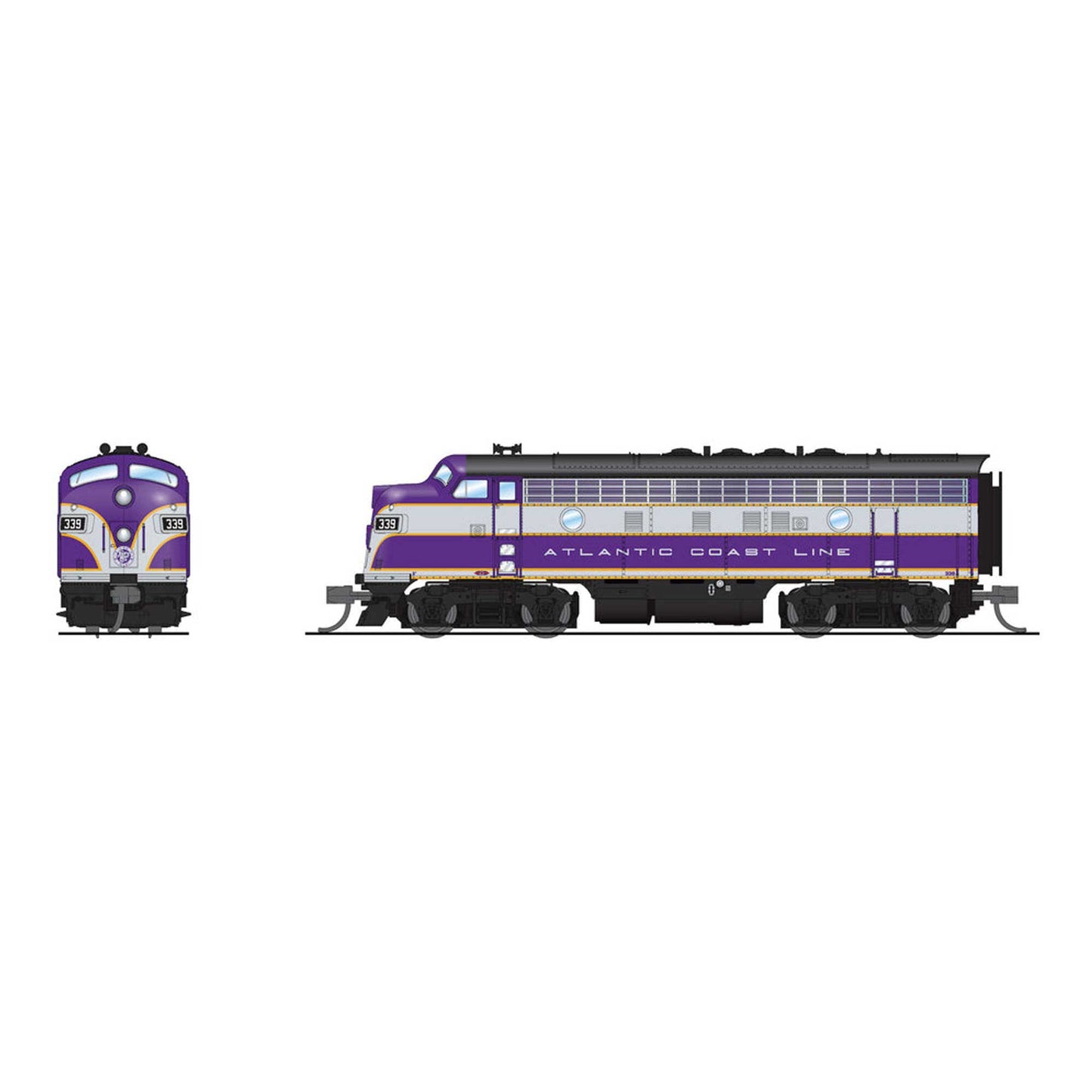 EMD F3A ACL 344 N Scale Diesel Locomotive with Sound (BLI9201)