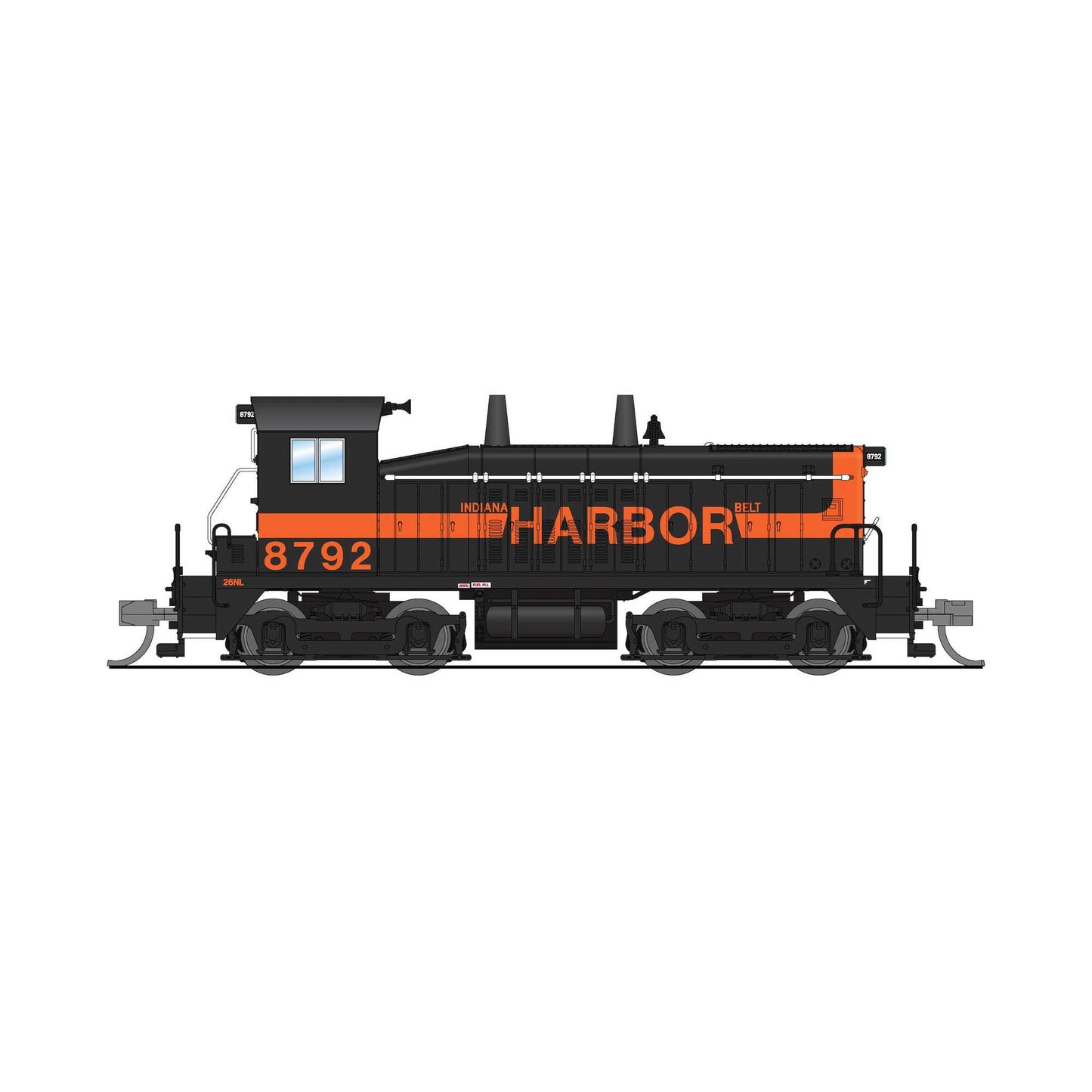 EMD NW2 Switcher IHB 8824 N Scale with Paragon4 Sound (BLI9305)