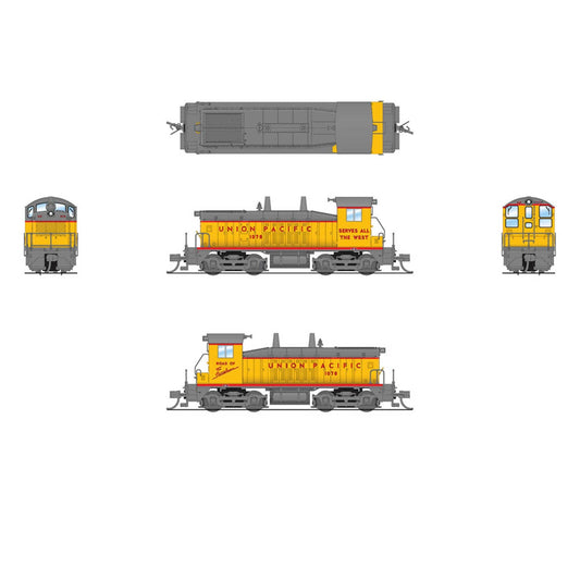 EMD NW2 Switcher UP 1090 with Paragon4 Sound for Model Railroads (BLI9315)
