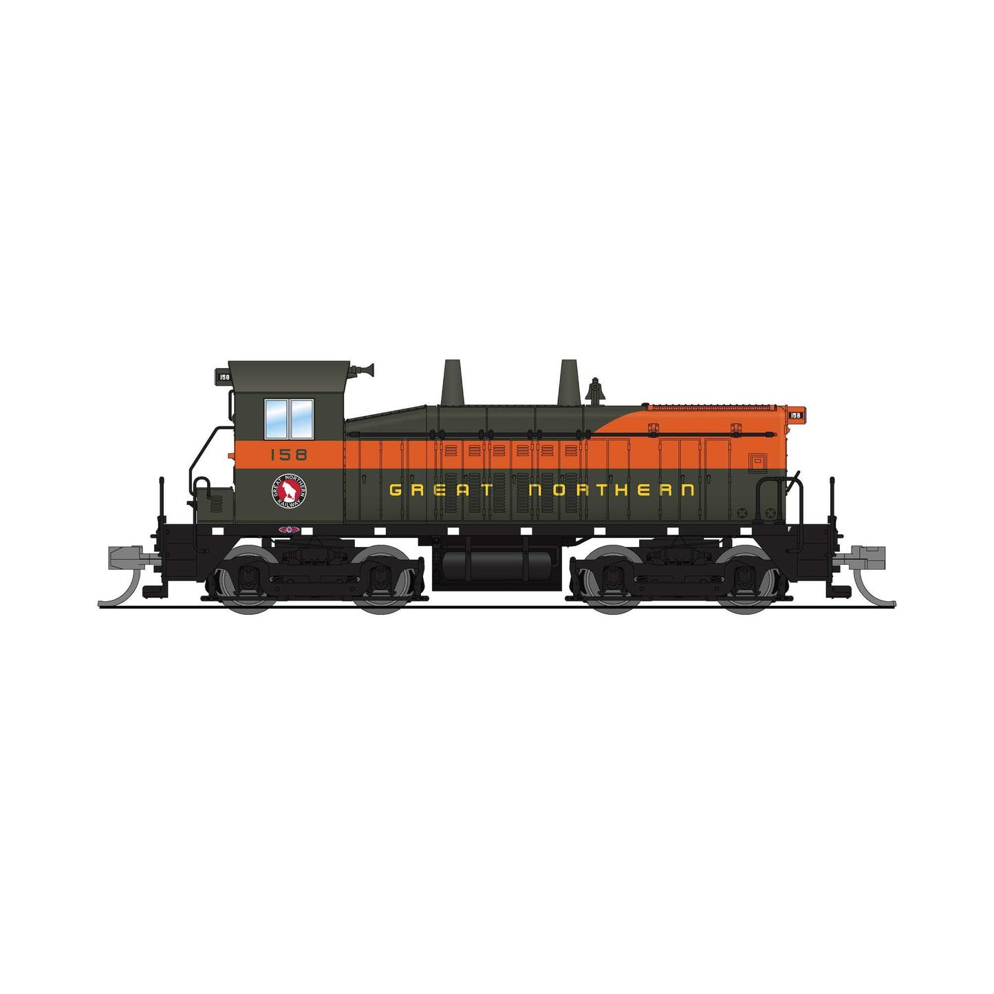 EMD NW2 Switcher GN 159 Simplified Empire Builder DCC-Ready (BLI9323)