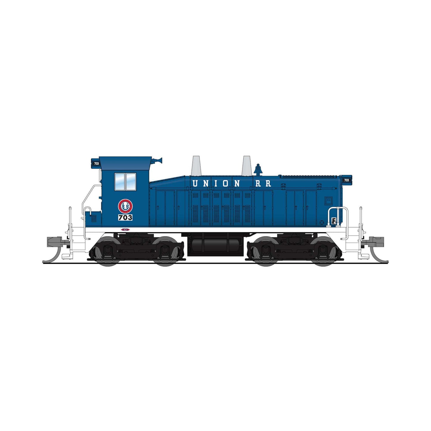 9392 EMD SW7 Switcher Union RR 703 DCC-Ready N Scale Model (BLI9392)