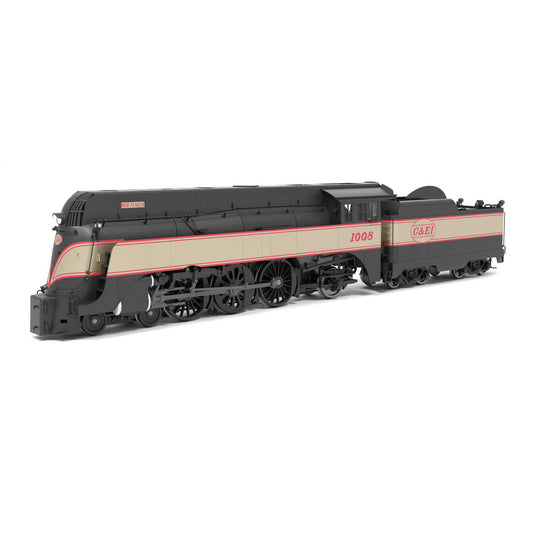 HO C&NW 4-6-2 C&EI #1008 Dixie Flagler Passenger Scheme Model (BLI9554)