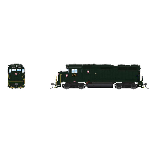 HO EMD GP30 Locomotive PRR 2211 Red Keystone (BLI9574)