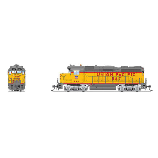 HO EMD GP30 Locomotive UP 847 with UP Shield on Cab (BLI9581)