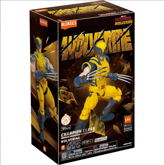 Wolverine from Deadpool and Wolverine Champion Class Snap Together Plastic Model Kit (BKE81117)