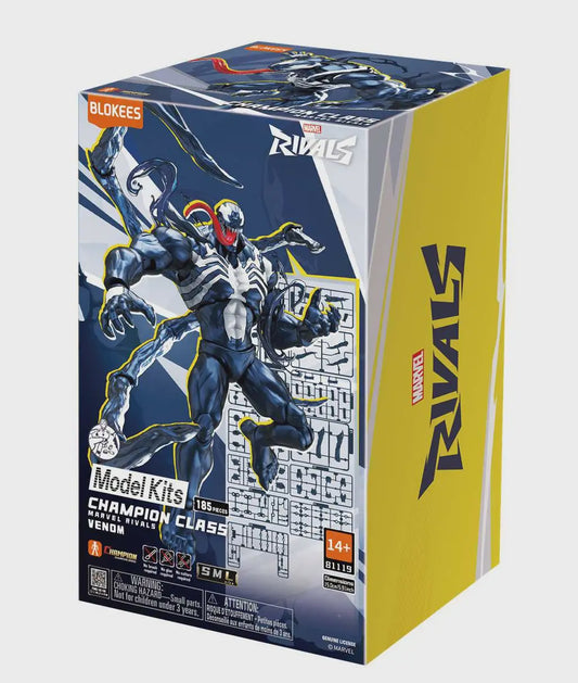 Venom from Marvel Rivals Champion Class Snap Together Plastic Model Kit (BKE81119)