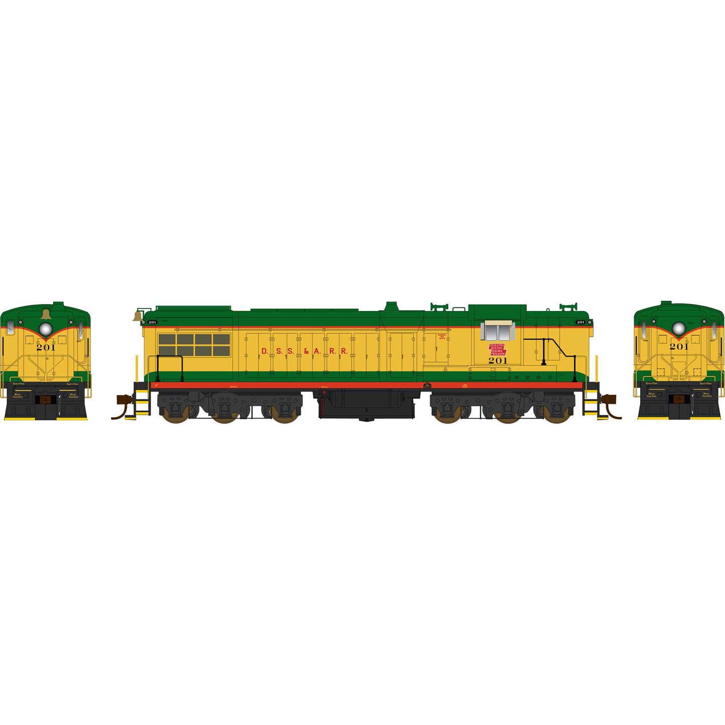 HO DRS-6-6-1500 DSSA Loco #201 (BOW25087)
