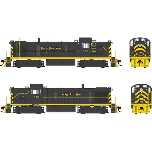 HO ALCo RS-3 NKP Simplified Scheme #543 Ready to Run (BOW25215)