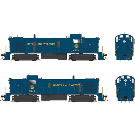 HO ALCo RS-3 Locomotive N&W #2554 (BOW25220)