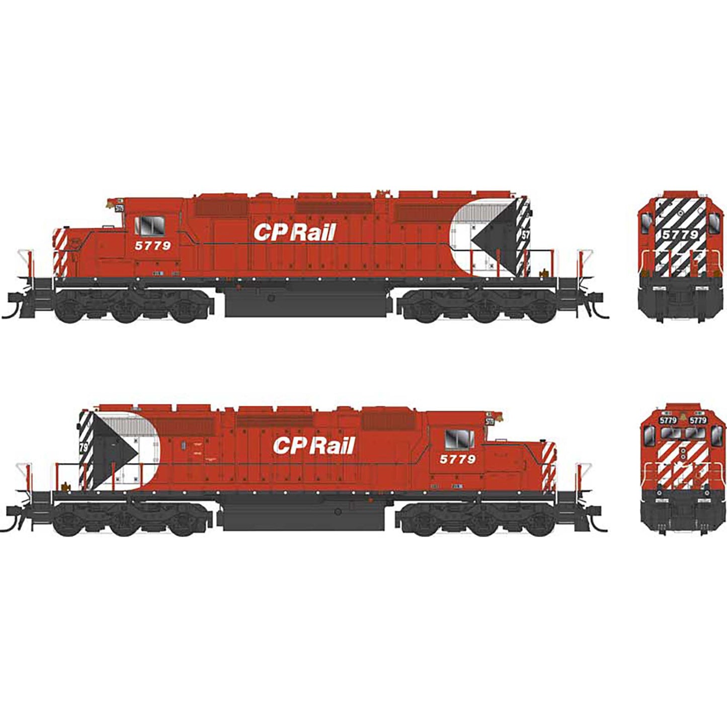 HO GMD SD40-2 Locomotive with DCC & Sound CP 5779 (BOW25321)