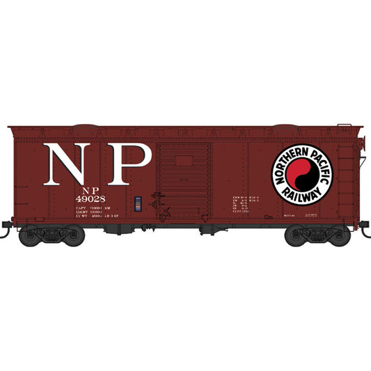 HO 40' Boxcar NP with Hatches #49026 (BOW43166)