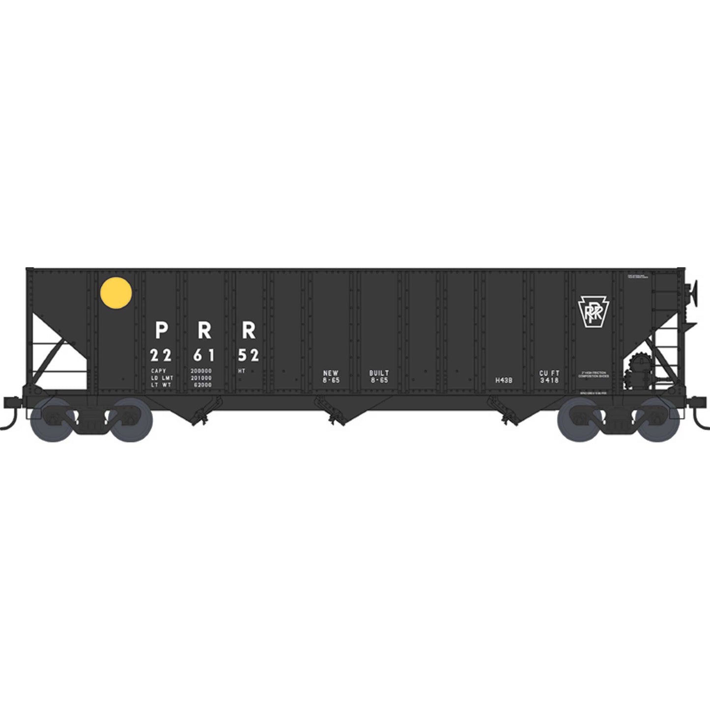 HO H-43 100 Ton Hopper Pennsylvania #226202 (BOW43218)