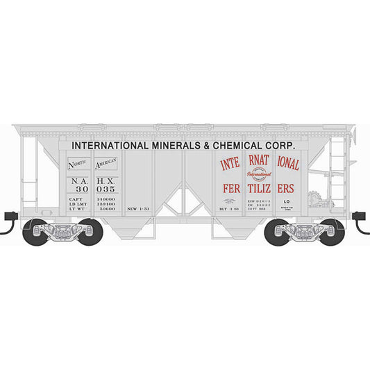 HO H34 Covered Hopper NAHX 30044 (BOW43270)