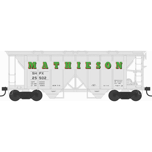 HO H34 Covered Hopper Mathieson #25507 (BOW43281)