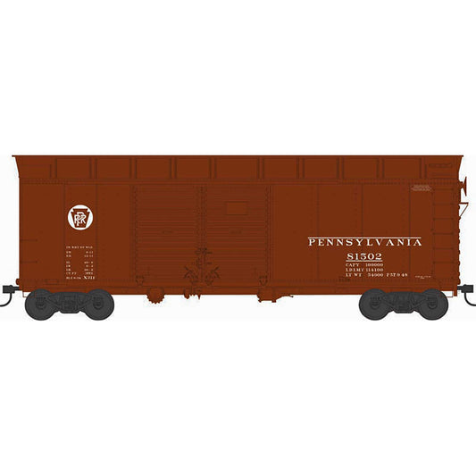 HO X31F 4-Door Turtle Roof Box PRR Circle Key (BOW43338)