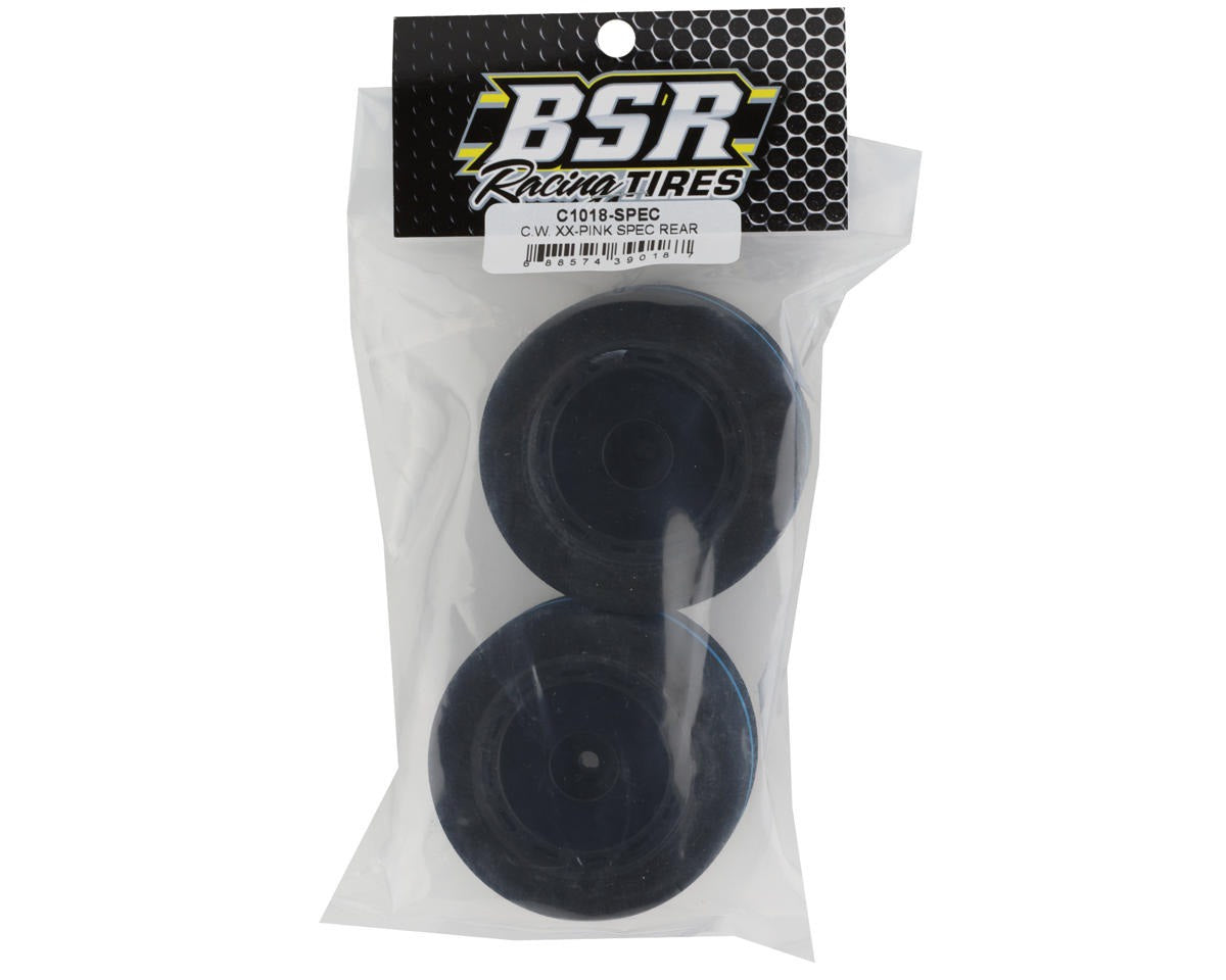 1/10 Rear Spec Foam Tires Double XXPink (BXRC1018SPEC)