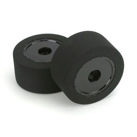 1/10 Foam Custom Works Dirt Oval Front Mount Tires (Purple, 2) (BXRC1019)