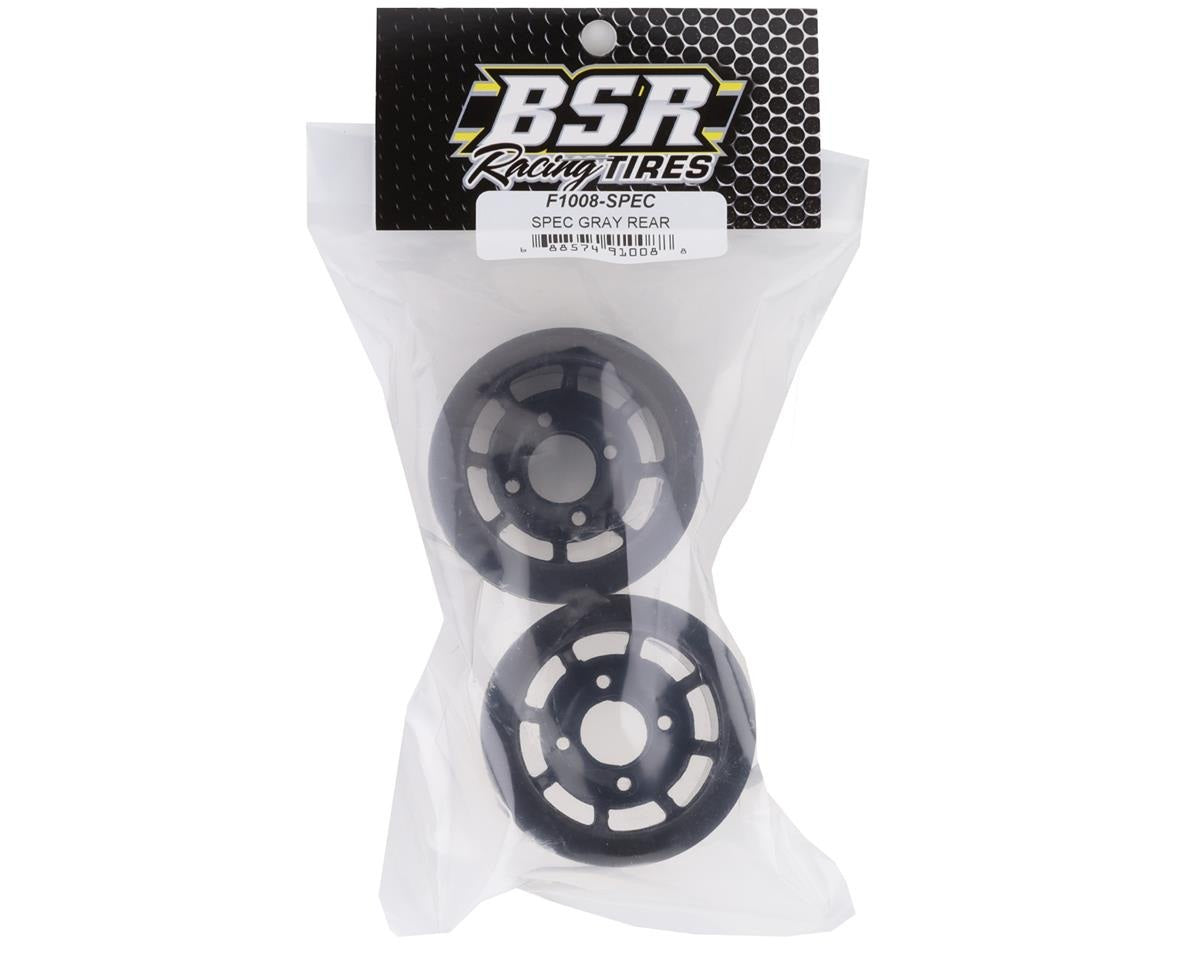 1/10 Rear Spec Gray Tires (2) (BXRF1008SP)