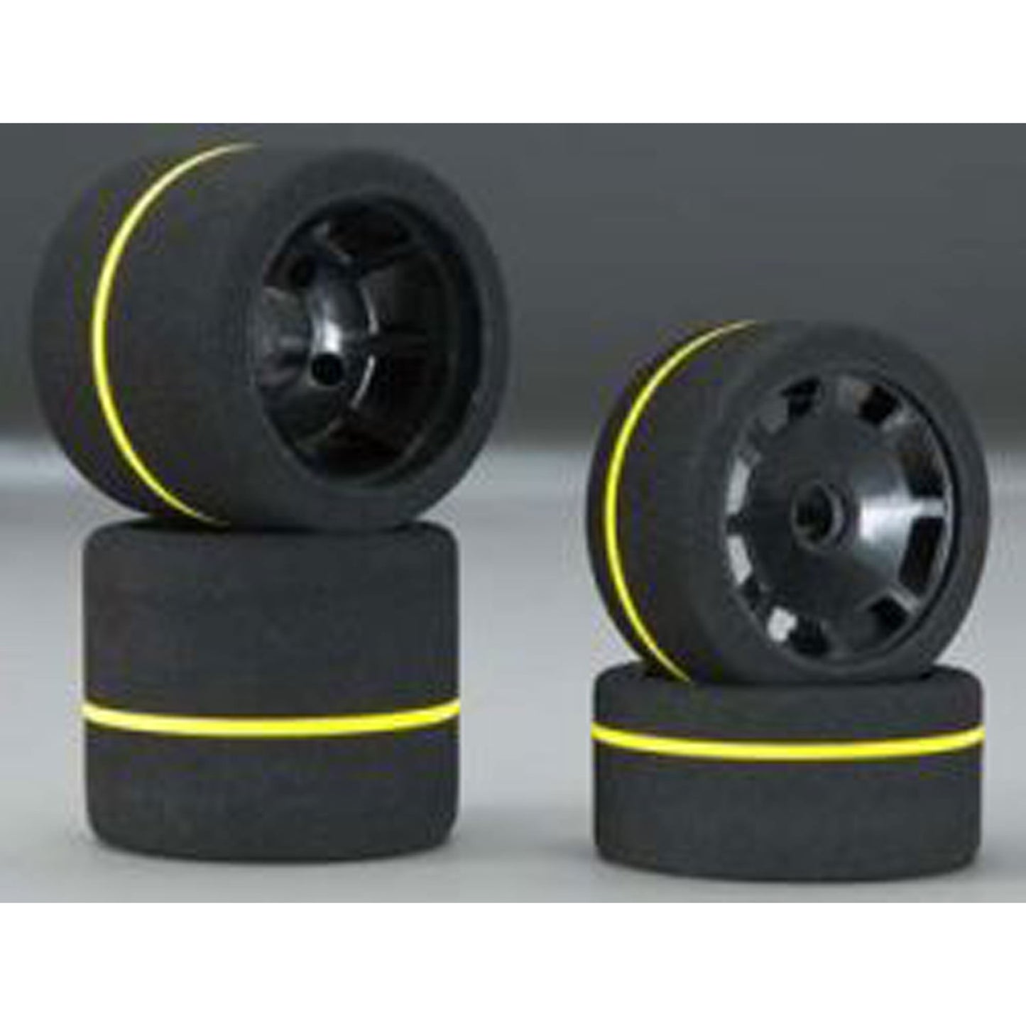 1/10 Spec Combo Tires (White Gray) (BXRF4004)